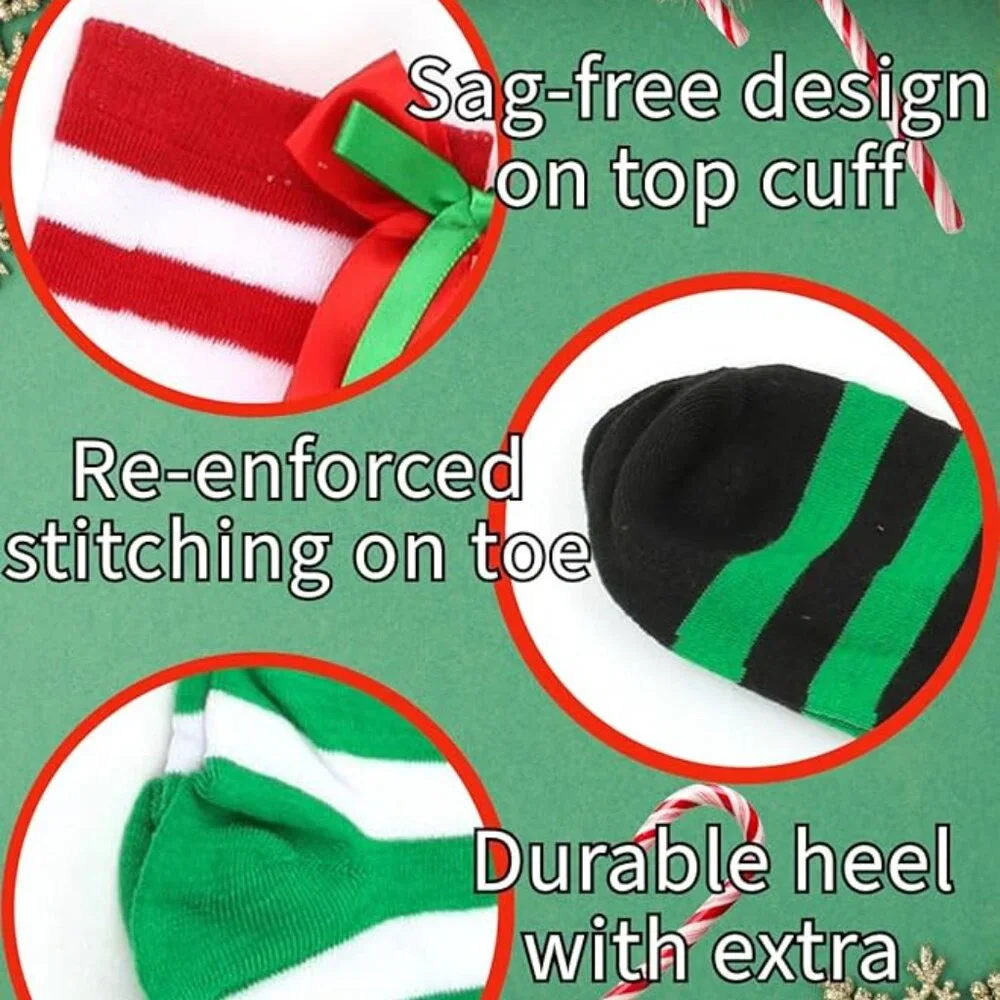 Christmas Knee-High Socks